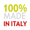100% hergestellt in Italien